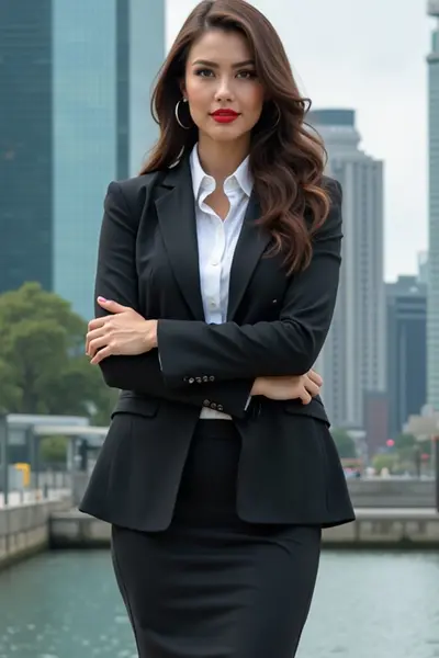 sophisticated-dresses-paired-with-blazers