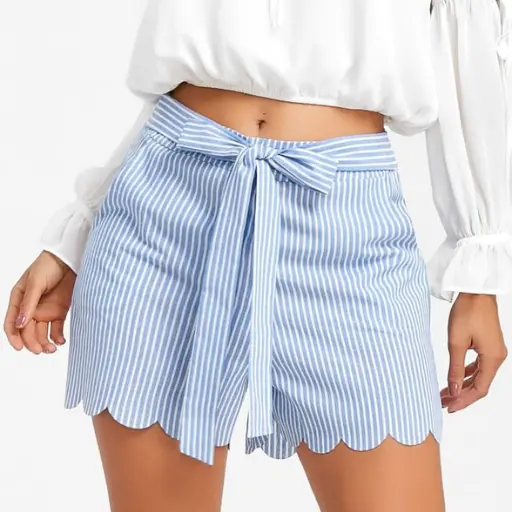 white-shorts-with-nautical-stripe-details