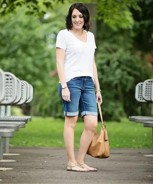 how-to-style-denim-bermudas-chic-outfits-with-jorts