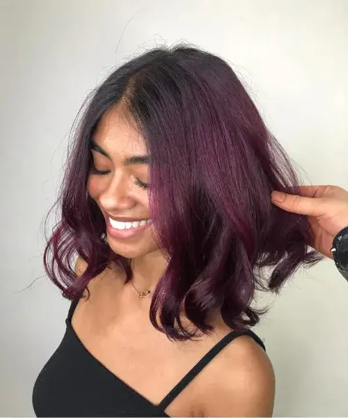 violet-balayage